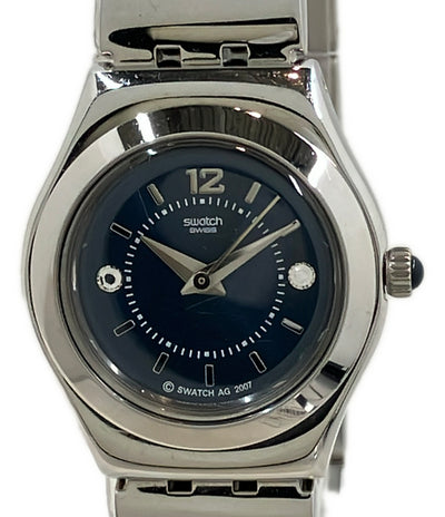 Swatch 腕時計 アイロニー IRONY クオーツ ブルー系 レディース スウォッチ