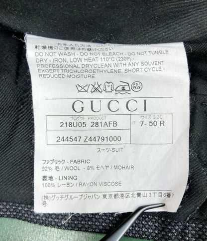 美品 グッチ ウールモヘヤスラックスパンツ メンズ SIZE 50R (L) GUCCI