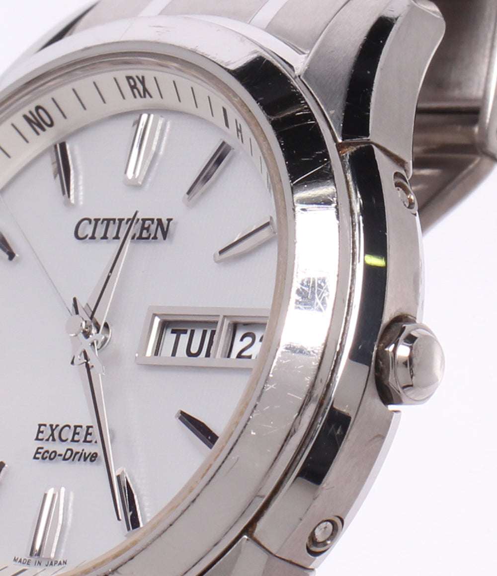 CITIZEN 腕時計 エクシード EXCEED ソーラー ホワイト H10B-T015620 メンズ シチズン