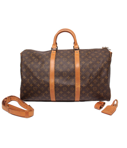 LOUIS VUITTON 2WAY ボストンバッグ ショルダーバッグ 肩掛け キーポル バンドリエール 50 モノグラム M41416 メンズ レディース ルイ・ヴィトン