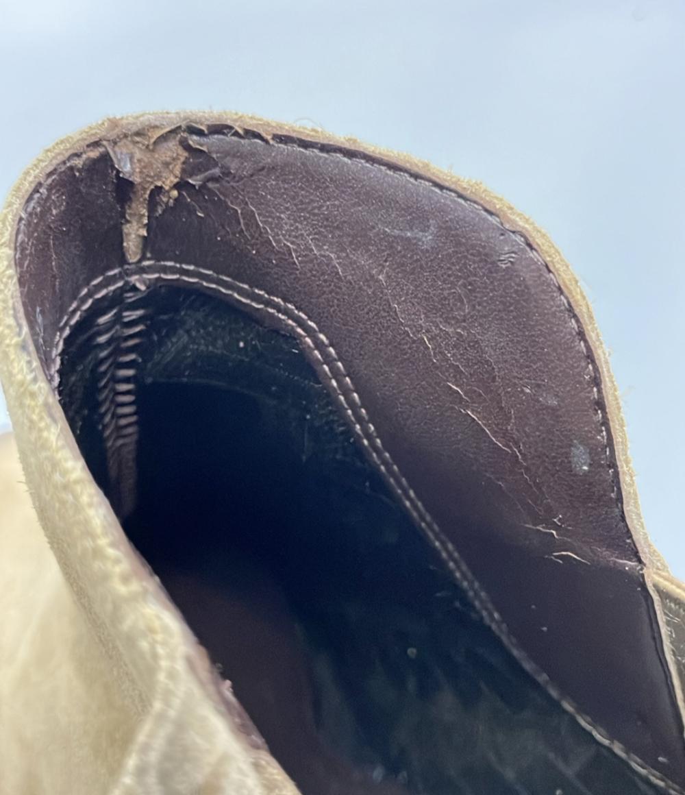 訳あり コールハーン ショートブーツ フリンジ レディース SIZE 7 1/2 B (L) COLE HAAN