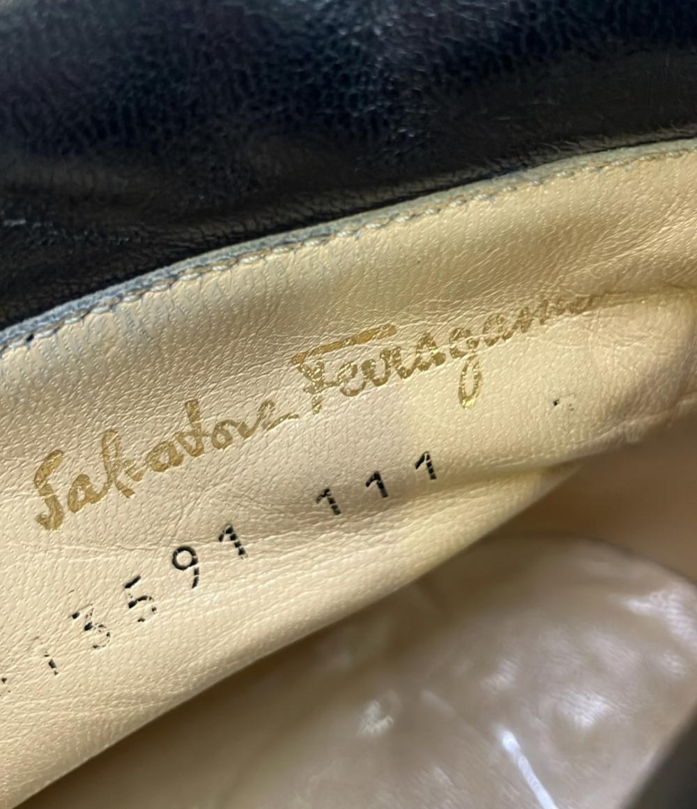 Salvatore Ferragamo レースアップブーティー レディース SIZE 7 24.5(cm) サルヴァトーレフェラガモ