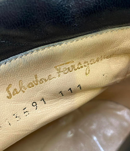Salvatore Ferragamo レースアップブーティー レディース SIZE 7 24.5(cm) サルヴァトーレフェラガモ