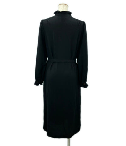 A.P.C. 長袖ワンピース フリルカラー ベルト付き 23226-1-17565 レディース SIZE 34 (XS) アーペーセー