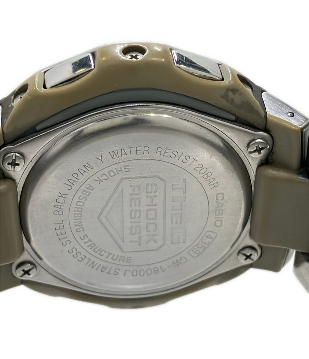 CASIO 腕時計 The-G G-SHOCK ソーラー ブラック GW-1800DJ メンズ カシオ
