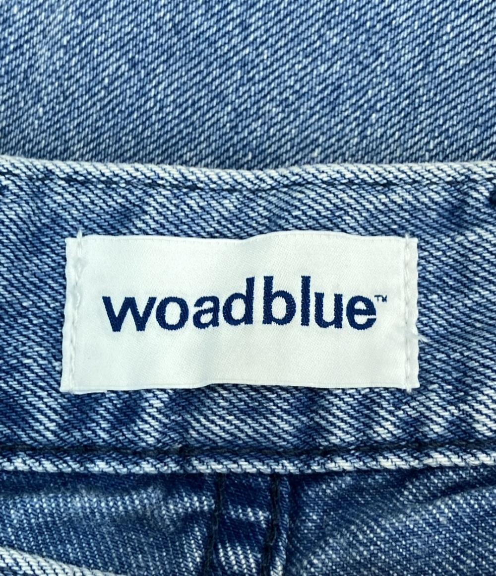 ウォードブルー ワイドデニムパンツ レディース SIZE 22 (XS) woadblue