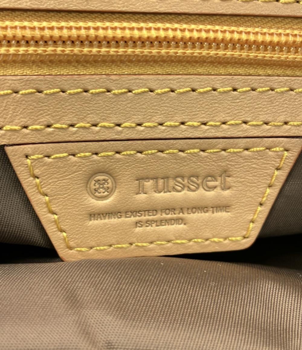 ラシット 総柄ナイロンハンドバッグ ショルダーバッグ 肩掛け レディース russet