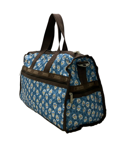 美品 LeSportsac 2way ボストンバッグ ショルダーバッグ 斜め掛け 花柄 レディース レスポートサック