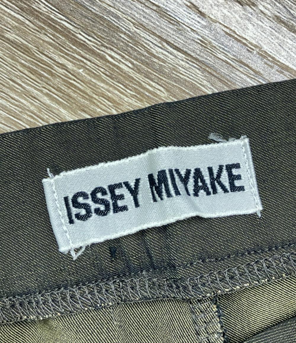 イッセイミヤケ スラックスパンツ レディース SIZE M (M) ISSEY MIYAKE