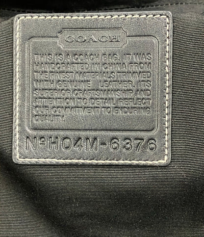 美品 COACH ショルダーバッグ 斜め掛け ミニシグネチャー 6376 レディース コーチ