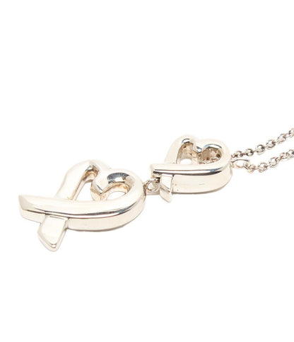 ティファニー ラリアット ネックレス SV925 ラビングハート パロマピカソ レディース TIFFANY&Co.