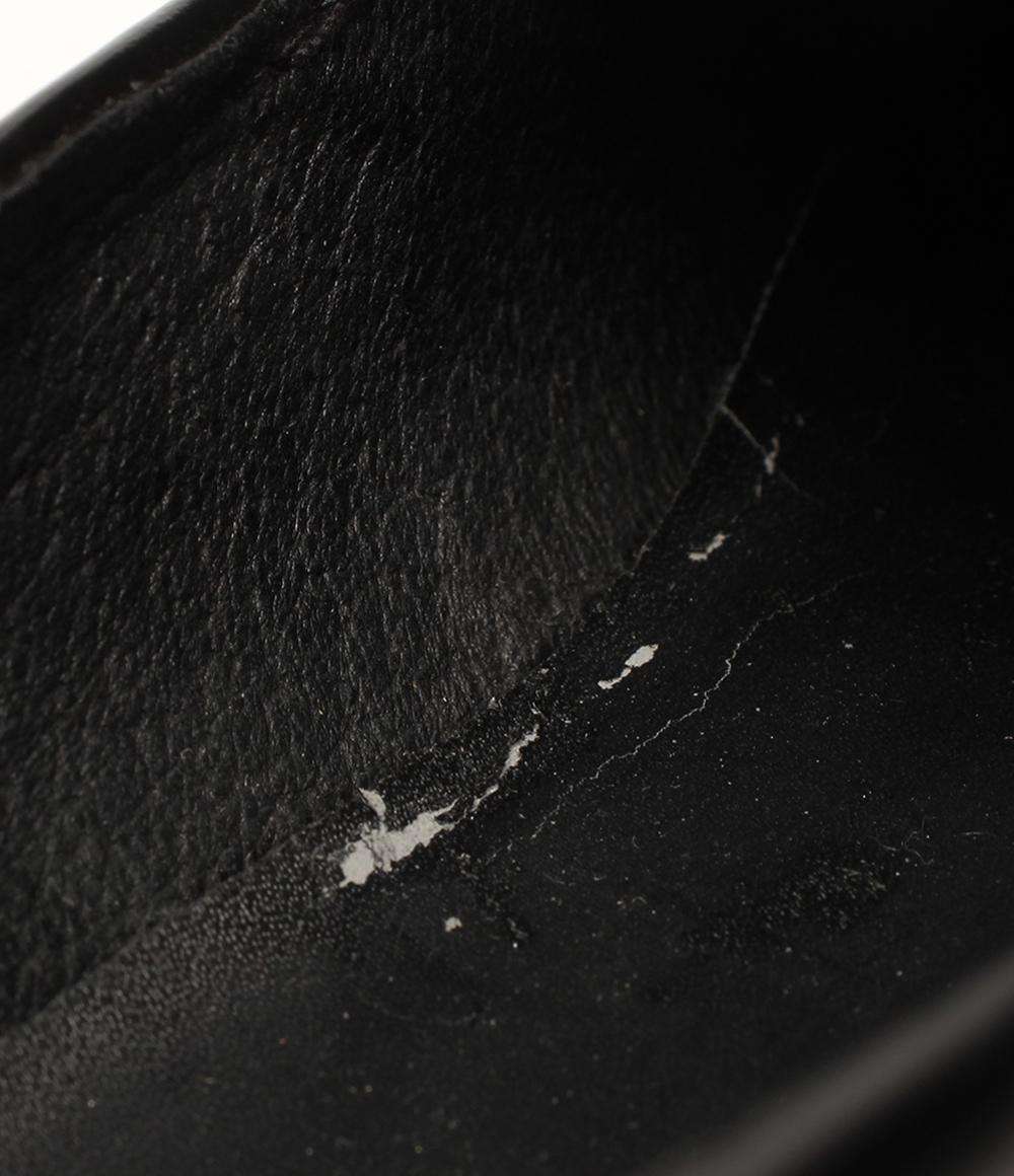 Salvatore Ferragamo レザースリッポン ローファー スクエアトゥ メンズ SIZE 42 (26cm) サルヴァトーレフェラガモ