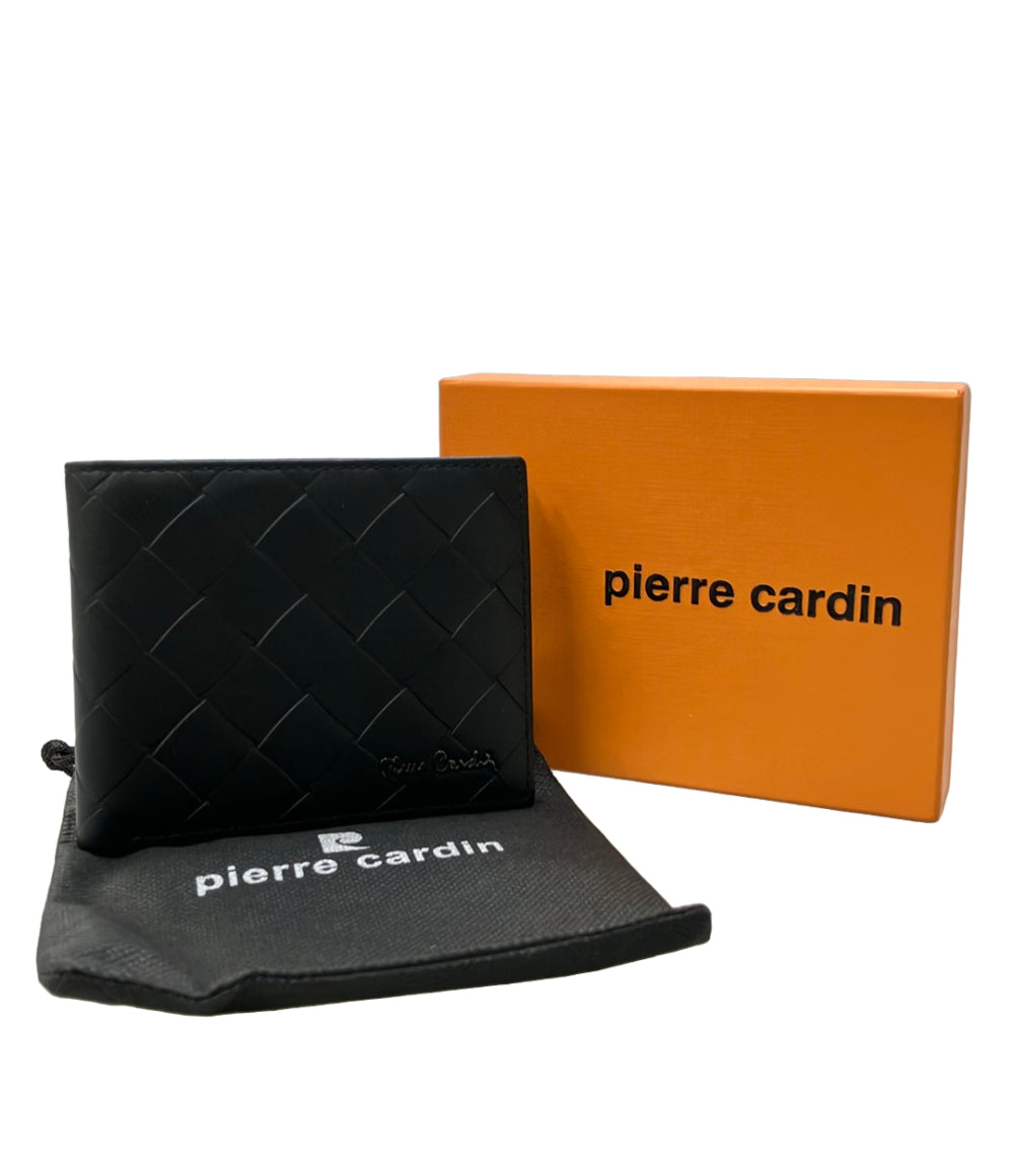 美品 Pierre Cardin 二つ折り財布 メンズ ピエールカルダン