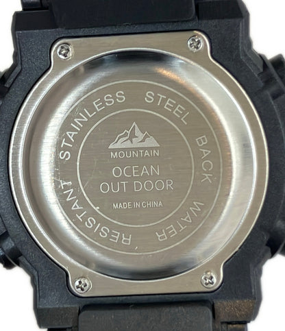 美品 OCEAN OUTDOOR 腕時計 クオーツ メンズ オーシャンアウトドア