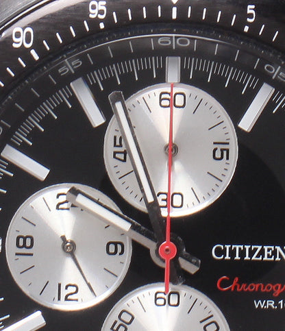 CITIZEN 腕時計 クオーツ ブラック 0610-K006783 メンズ シチズン