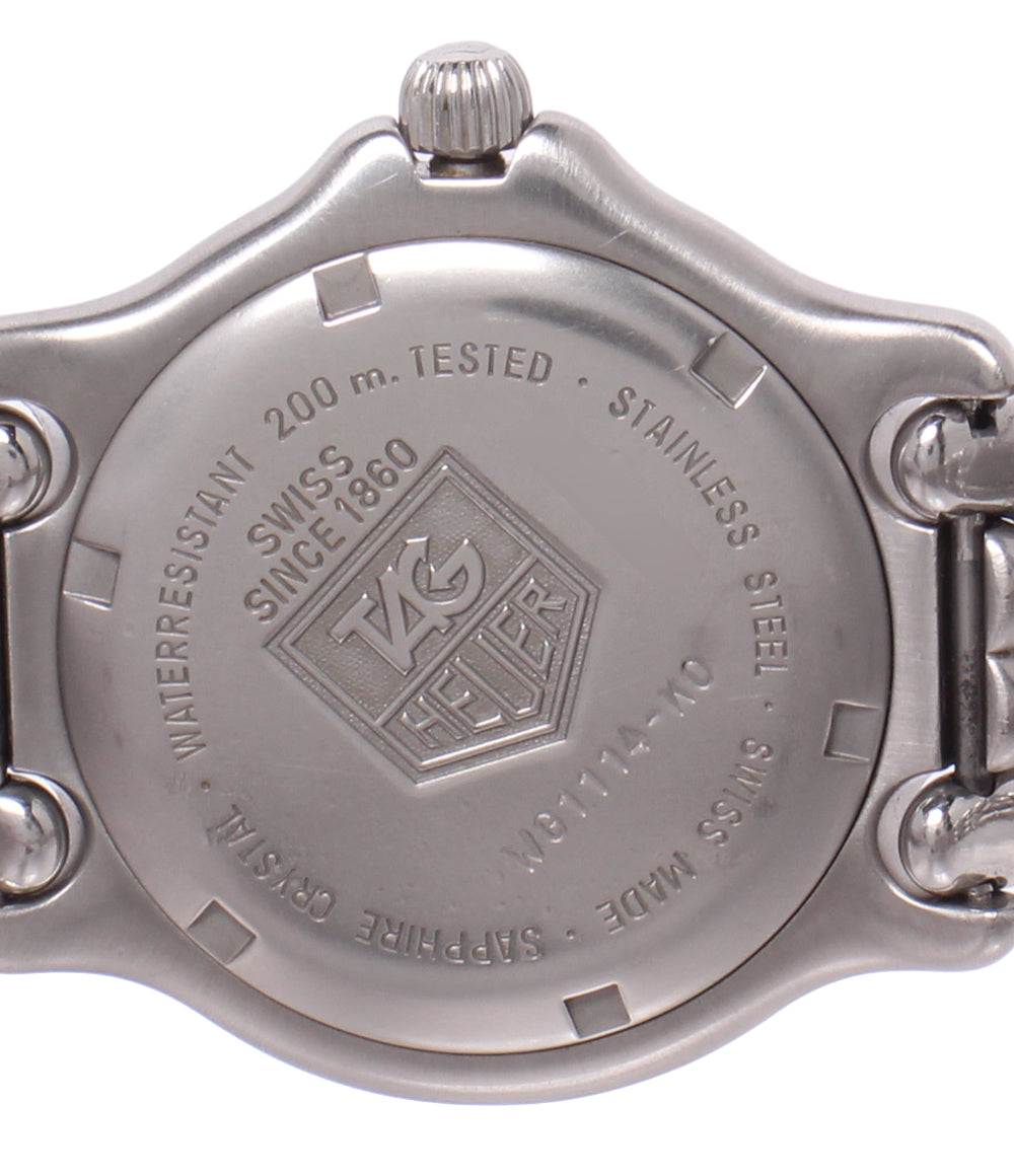 TAG HEUER 腕時計 セル S/el プロフェッショナル 200M クオーツ ブラック WG1114-K0 メンズ タグホイヤー