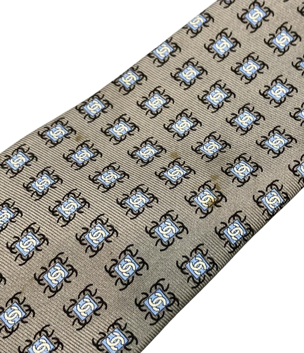 CHANEL ネクタイ シルク100% レディース シャネル