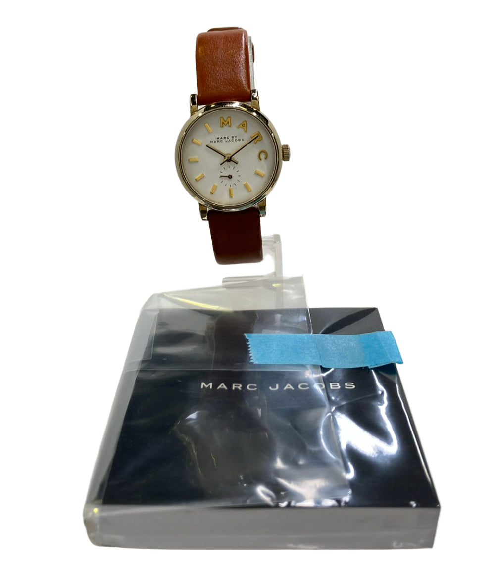 MARC BY MARC JACOBS 腕時計 クオーツ ホワイト MBM1317 レディース マークバイマークジェイコブス