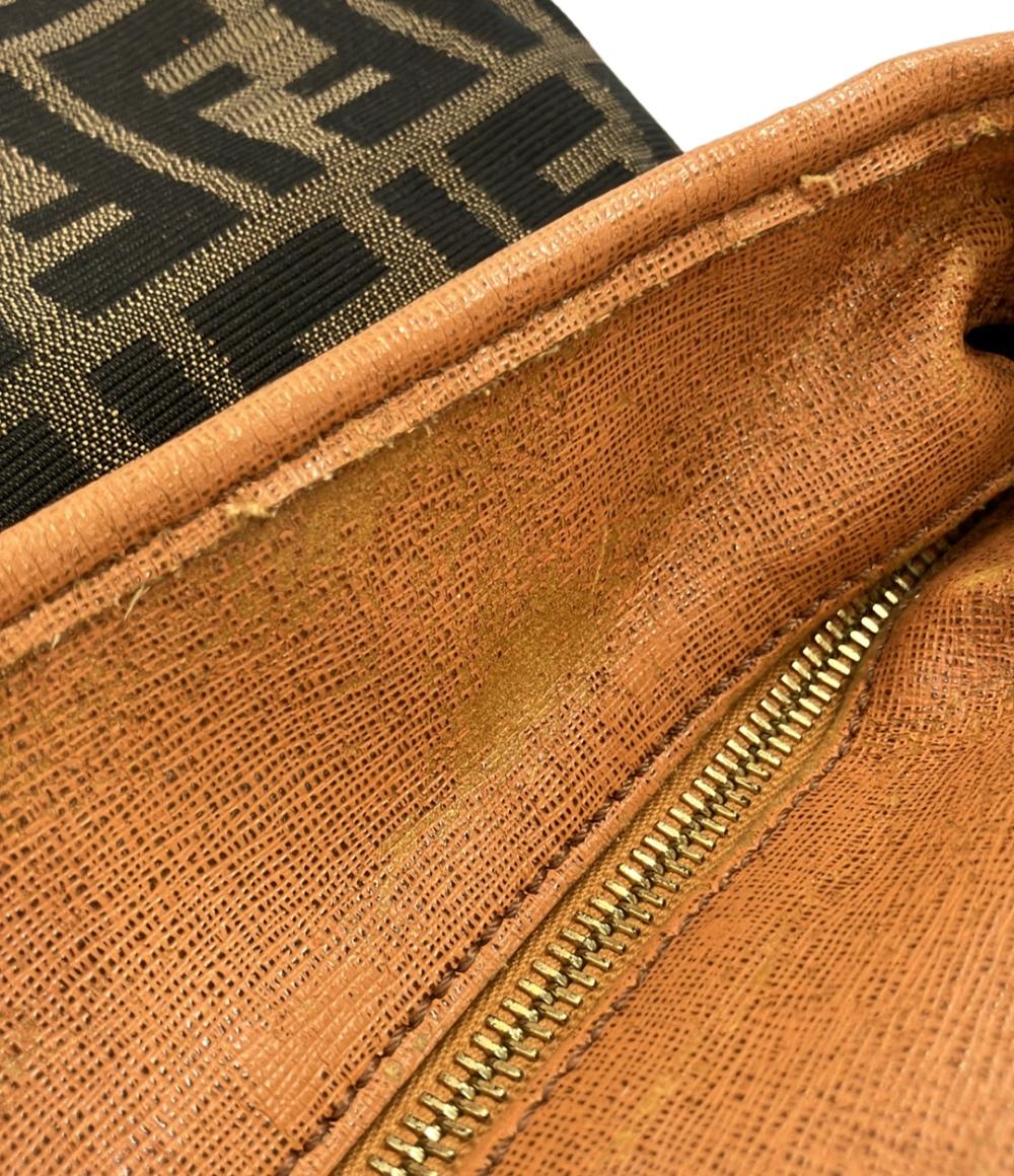 訳あり FENDI トートバッグ ショルダーバッグ 肩掛け ズッカ レディース フェンディ