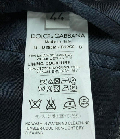 ドルチェアンドガッバーナ テーラードジャケット ヘリンボーン メンズ SIZE 44 (S) DOLCE&GABBANA