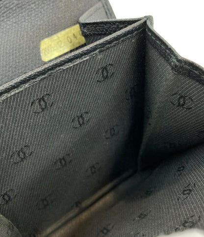 シャネル Wホック 三つ折り財布 レディース CHANEL