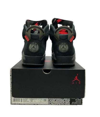 AIR JORDAN NIKE ミドルカットスニーカー アイアングレー/インフラレッド23-ブラック エアジョーダン 6 レトロ PSG CK1229-001 メンズ SIZE 28.0 (XL)