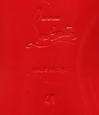 Christian Louboutin スパイクベルベットローファー スタッズ メンズ SIZE 41 25.5(cm) クリスチャンルブタン