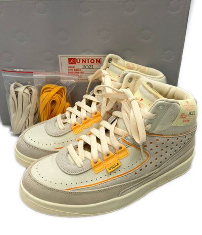 NIKE UNION ハイカットスニーカー Air Jordan 2 Retro SP DN3802-200 レディース SIZE 25.0 ナイキ ユニオン