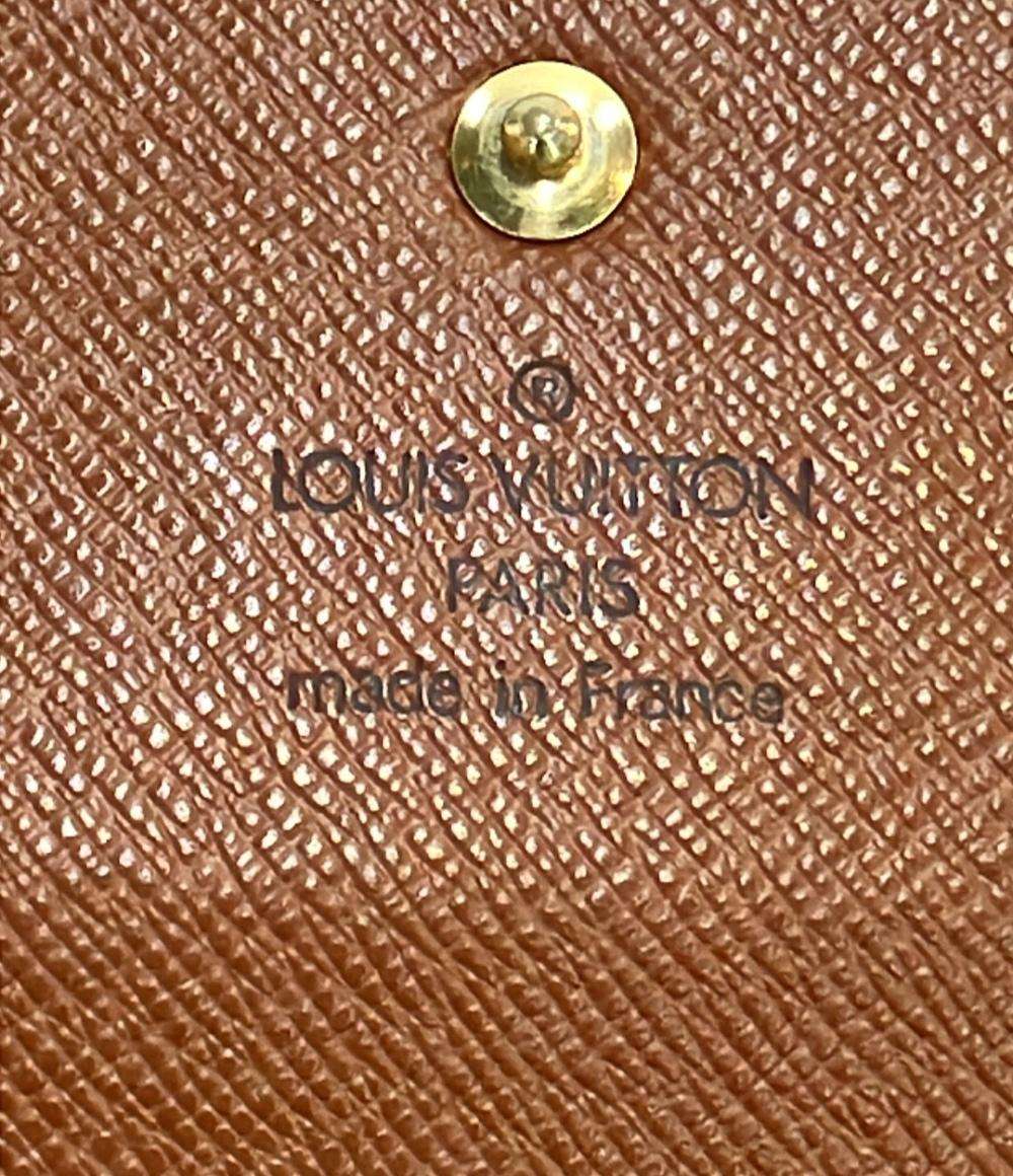 ルイ・ヴィトン 三つ折り長財布 ポルトフォイユ インターナショナル モノグラム M61217 ユニセックス LOUIS VUITTON