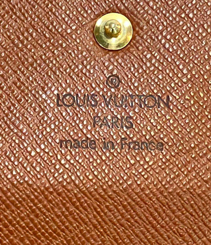 ルイ・ヴィトン 三つ折り長財布 ポルトフォイユ インターナショナル モノグラム M61217 ユニセックス LOUIS VUITTON