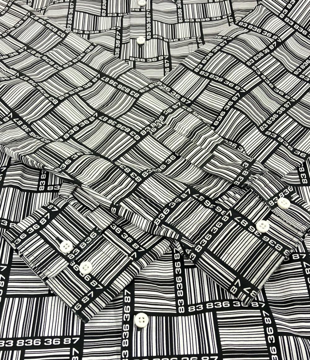 VTMNTS バーコード柄長袖シャツ メンズ SIZE XS ヴェトモン