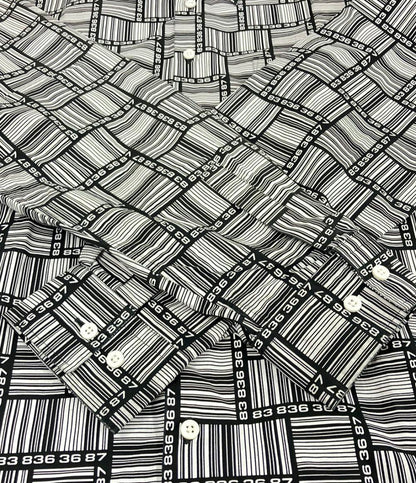 VTMNTS バーコード柄長袖シャツ メンズ SIZE XS ヴェトモン