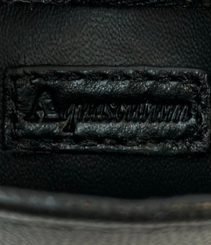 美品 アクアスキュータム コインケース キーリング付き メンズ Aquascutum