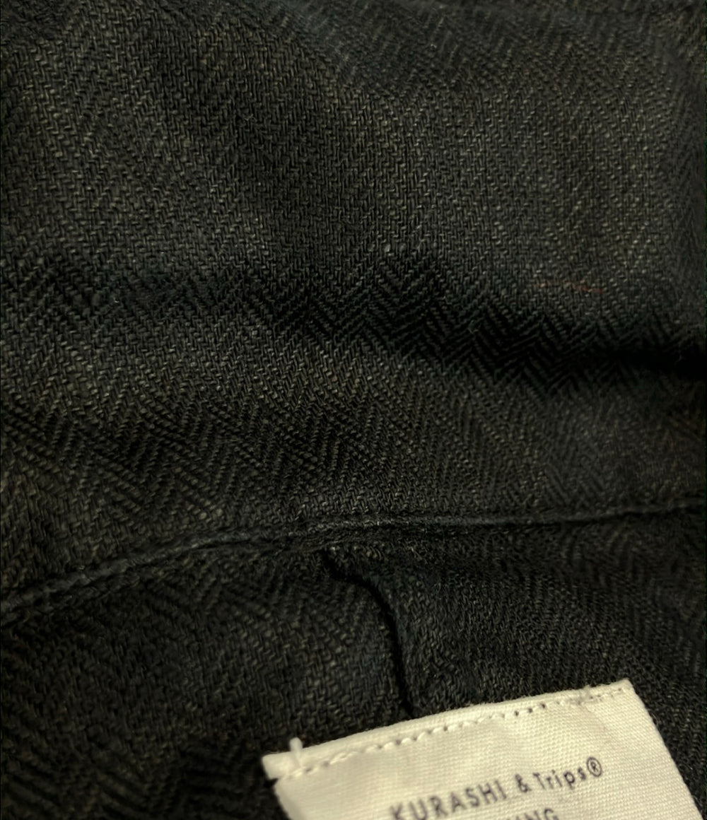 北欧､暮らしの道具店 kagure リネン テーラードジャケット メンズ SIZE M カグレ