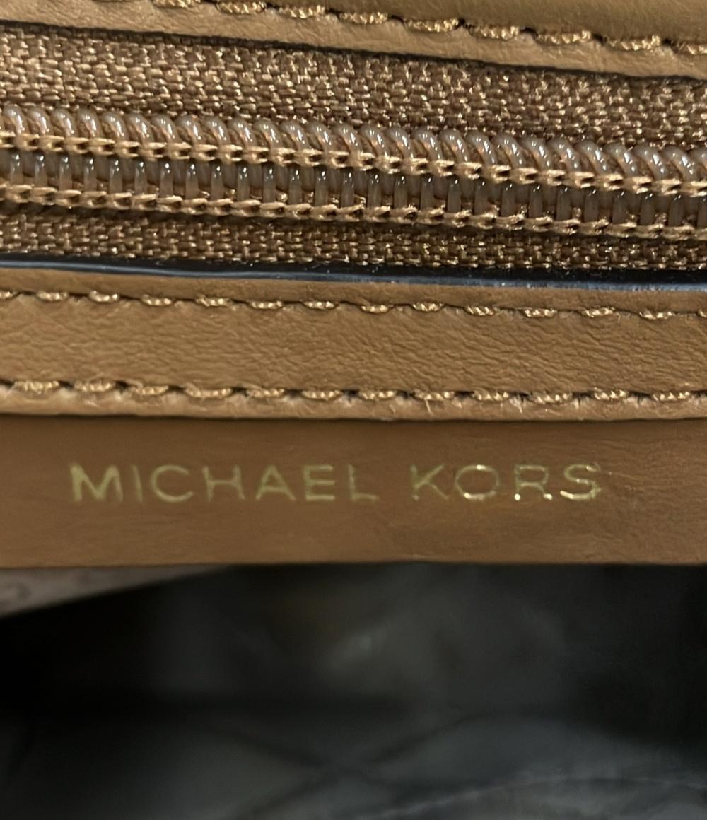 マイケルコース リュック キャンバス レザー MKシグネチャー レディース MICHAEL KORS