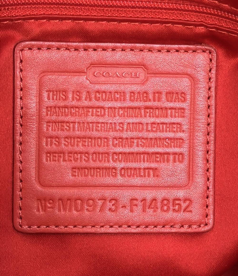 COACH ショルダーバッグ 2WAY 肩掛け 斜め掛け シグネチャー F14852 レディース コーチ