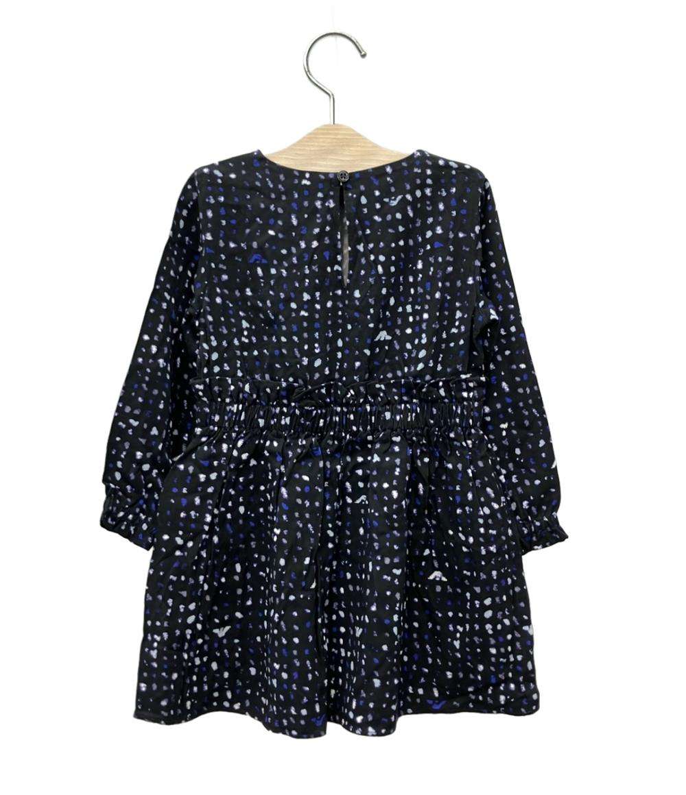 美品 Emporio Armani 長袖ワンピース チェニック タグ付き 6KEA17 3N55Z キッズ SIZE 24M (92cm) エンポリオ・アルマーニ