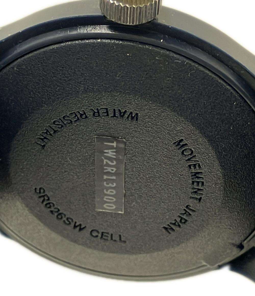 美品 TIMEX 腕時計 オリジナルキャンパー クオーツ ネイビー TW2R113900 レディース メンズ タイメックス