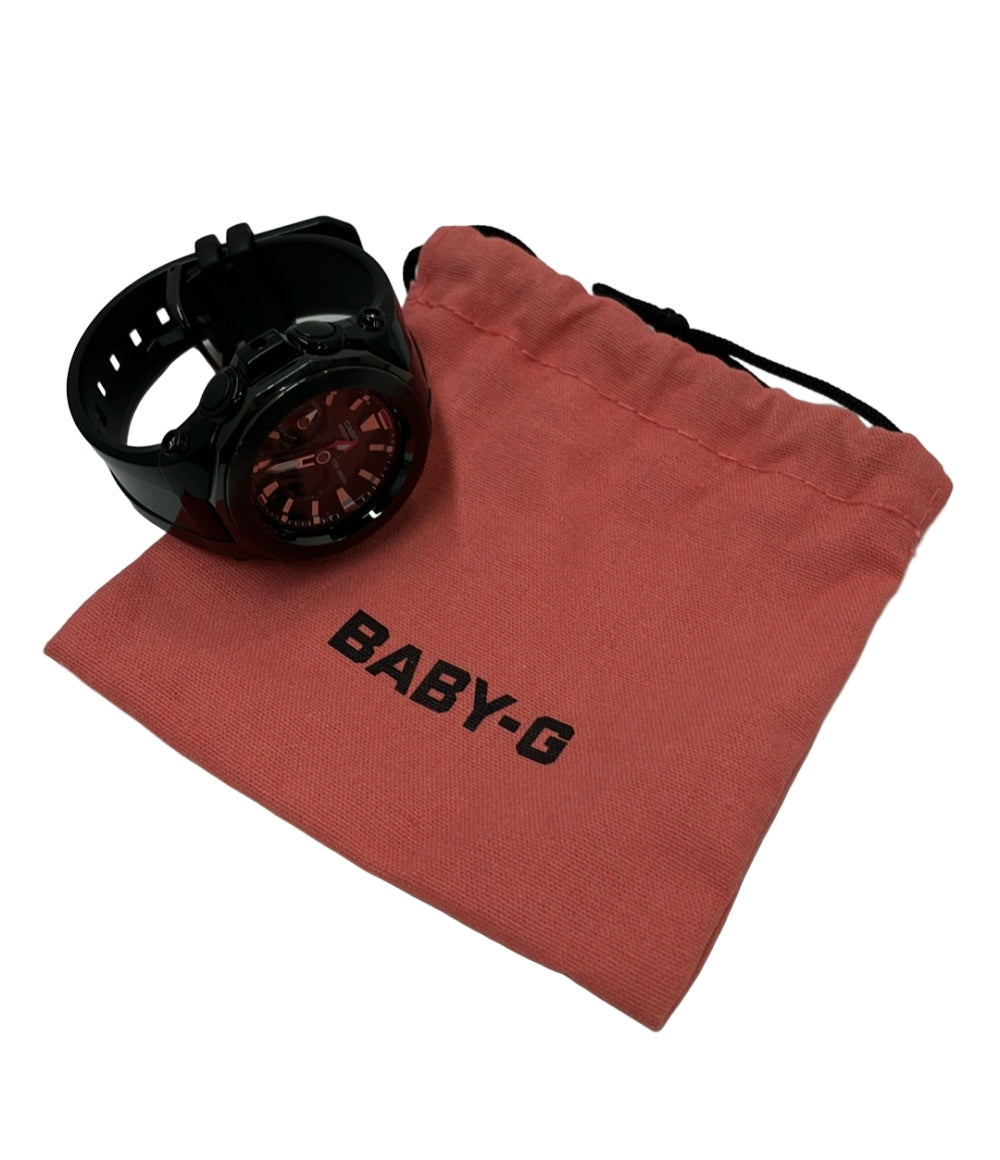 CASIO 腕時計 Baby-G クオーツ ブラック BGA-225G レディース メンズ カシオ