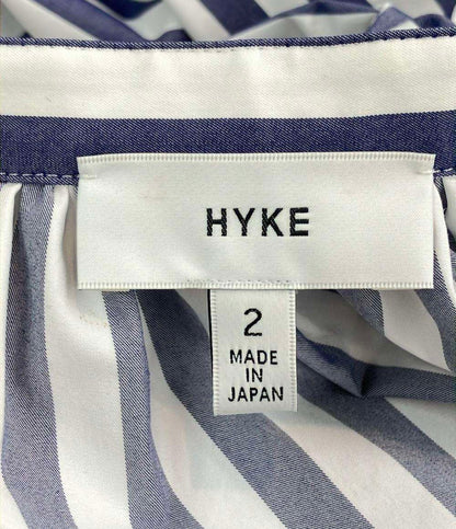 ハイク 長袖ワンピース ストライプ レディース SIZE 2 (M) HYKE