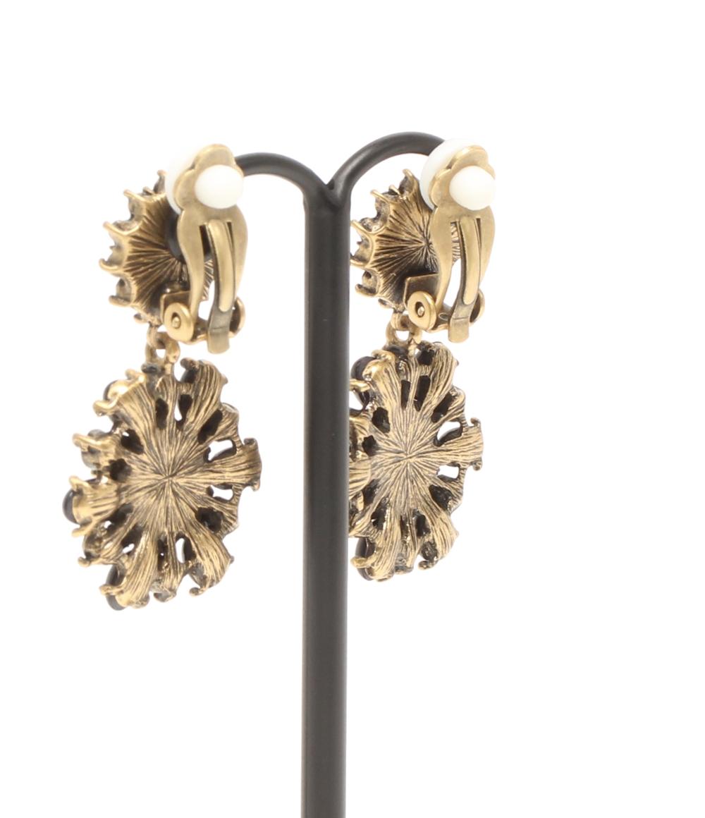 美品 ターター ネックレス イヤリング フラワーモチーフ 2点セット レディース TarTar