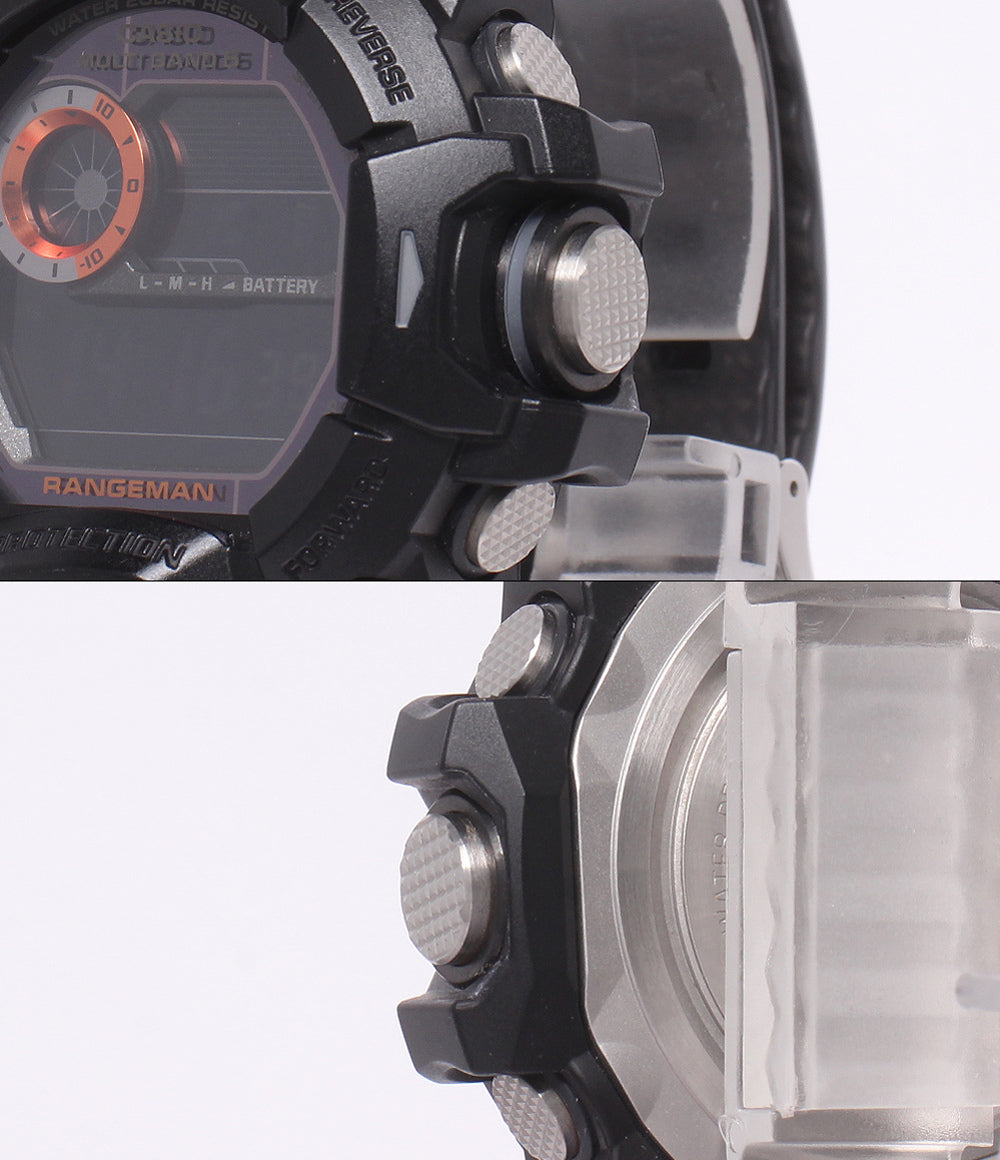 CASIO 腕時計 レンジマン RANGEMAN G-SHOCK ソーラー電波 ブラック GW-9400BJ メンズ カシオ