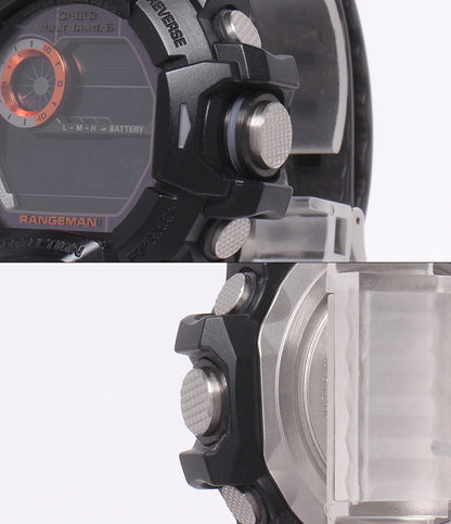 CASIO 腕時計 レンジマン RANGEMAN G-SHOCK ソーラー電波 ブラック GW-9400BJ メンズ カシオ