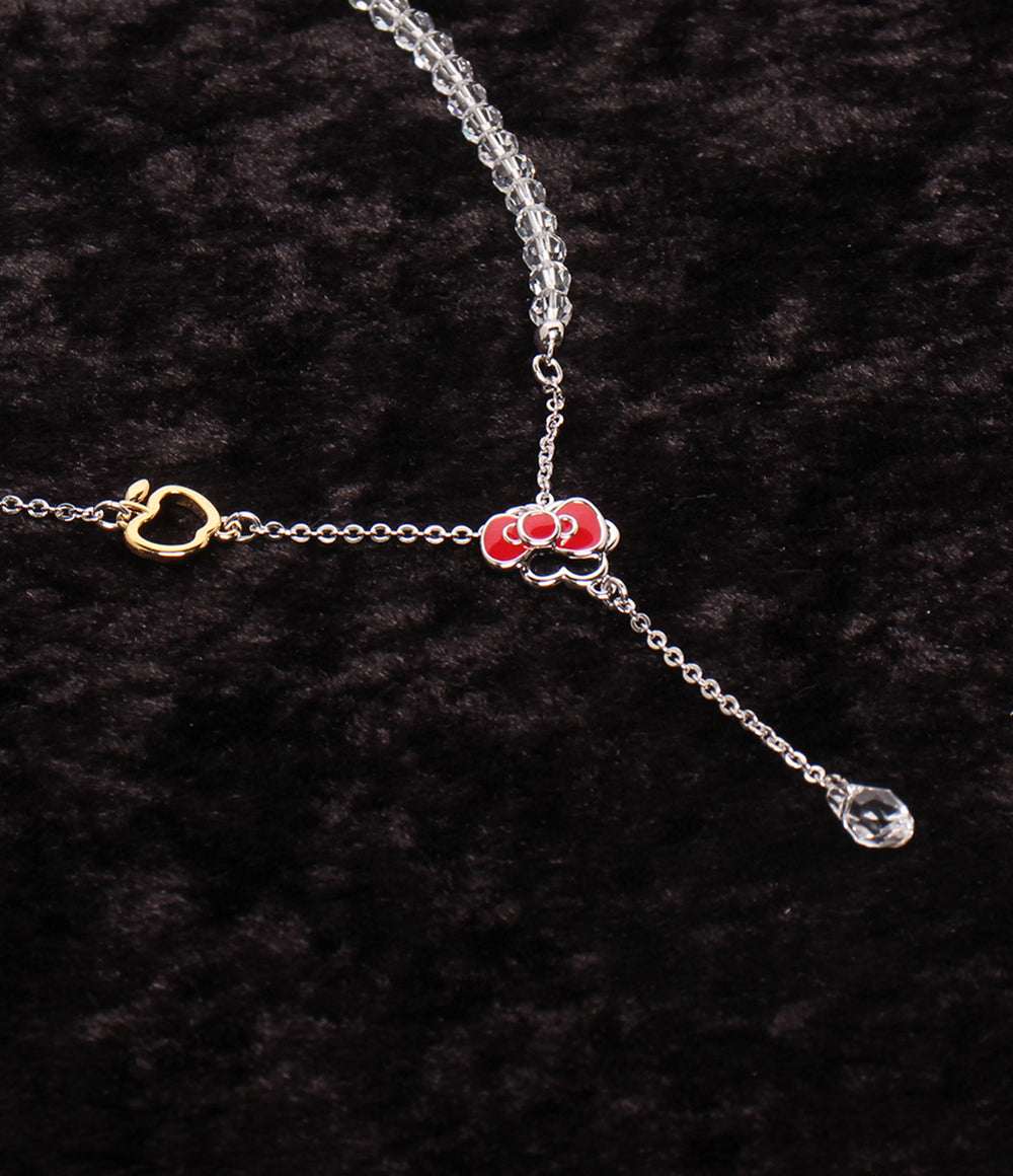 美品 SWAROVSKI SANRIO ネックレス 1097209 ハローキティモチーフ Hello Kitty Toggle レディース スワロフスキー
