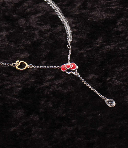 美品 SWAROVSKI SANRIO ネックレス 1097209 ハローキティモチーフ Hello Kitty Toggle レディース スワロフスキー