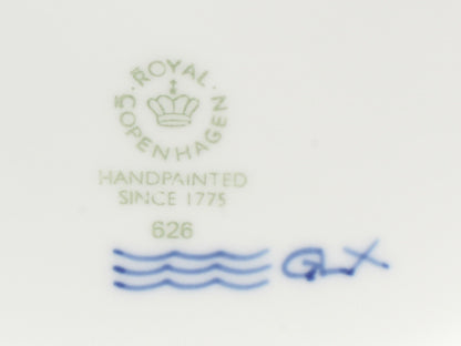 美品 Royal Copenhagen プレート 大皿 26cm ブルーパルメッテ ロイヤルコペンハーゲン