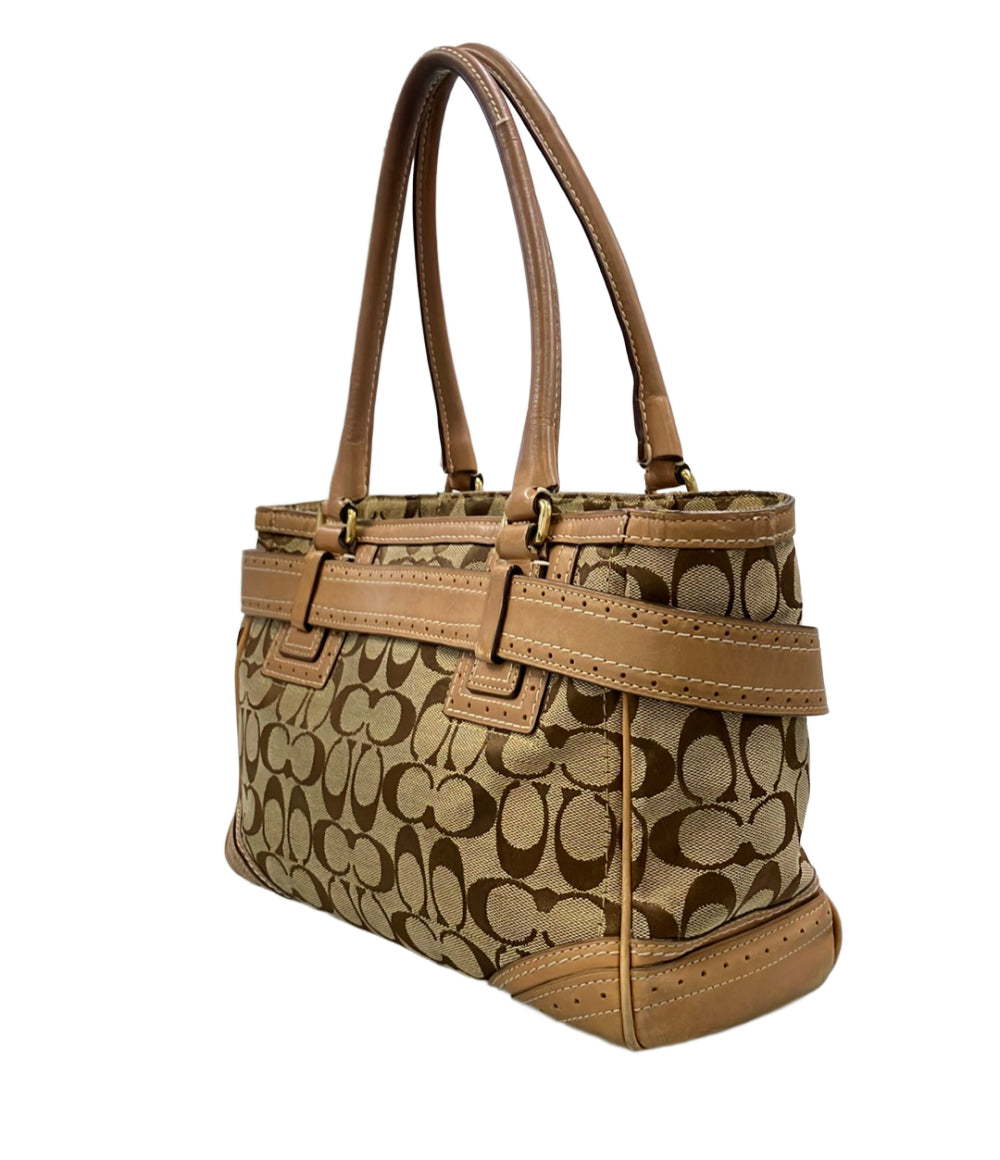 COACH トートバッグ ショルダーバッグ 肩掛け シグネチャー F10507 レディース コーチ