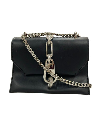 CHARLES&KEITH ショルダーバッグ クロスボディ 斜め掛け メタリックアクセント ターンロック レディース チャールズ＆キース