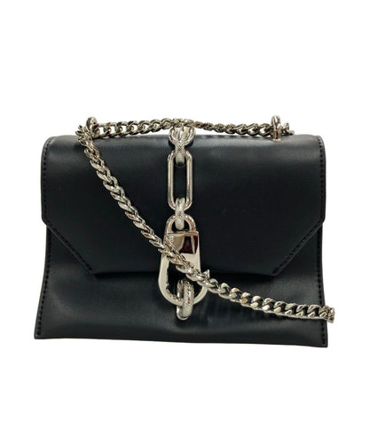 CHARLES&KEITH ショルダーバッグ クロスボディ 斜め掛け メタリックアクセント ターンロック レディース チャールズ＆キース