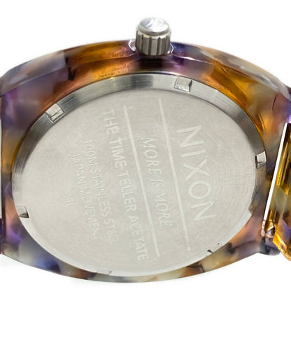 NIXON 腕時計 クオーツ シルバー メンズ ニクソン